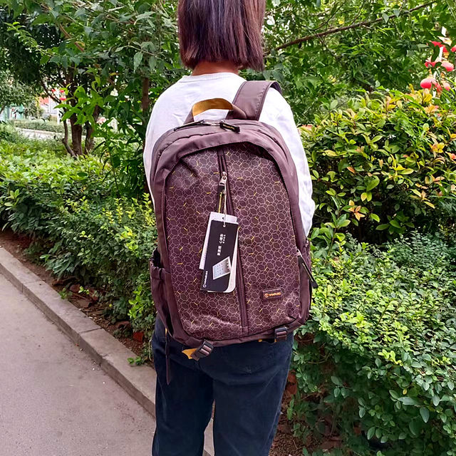 Wei Bao business travel men's backpack polyester fabric