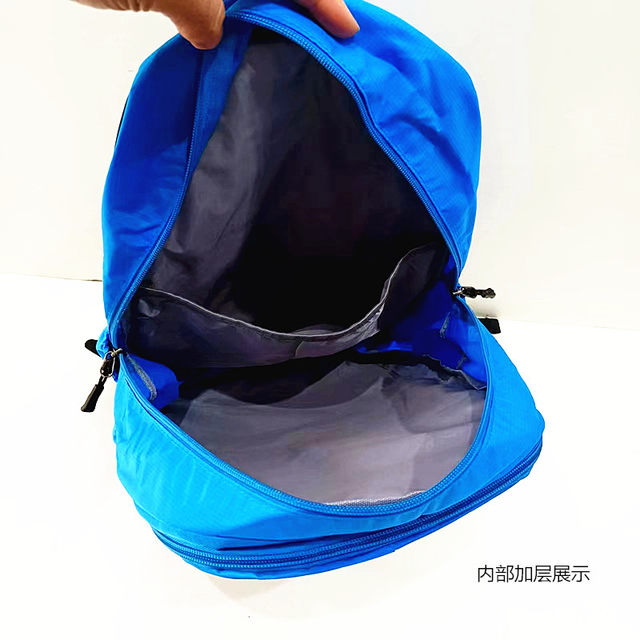 Multi-compartment Dongrun casual men's and women's backpack polyester