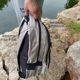 Weibao travel backpack for men and women polyester ultra light
