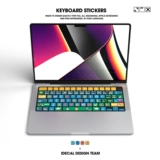 Apple, совместимый ноутбук, клавиатура, наклейка, 13.3 дюймов, 111215 дюймов