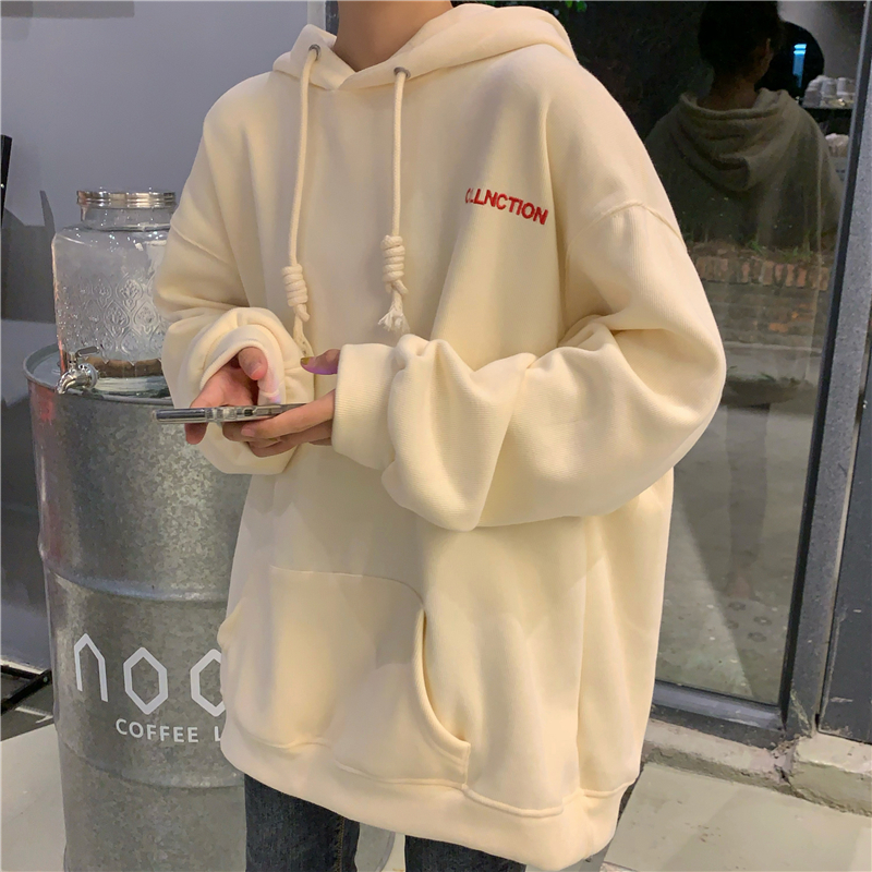 拍两件！纯棉oversize连帽卫衣