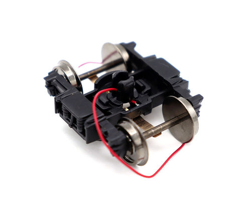 HO火车客车厢底架bogieAssembly 1/87转向架集成改装配件玩具模型 - 图0