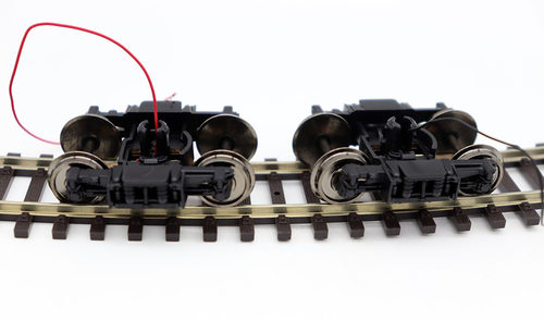 HO火车客车厢底架bogieAssembly 1/87转向架集成改装配件玩具模型 - 图2