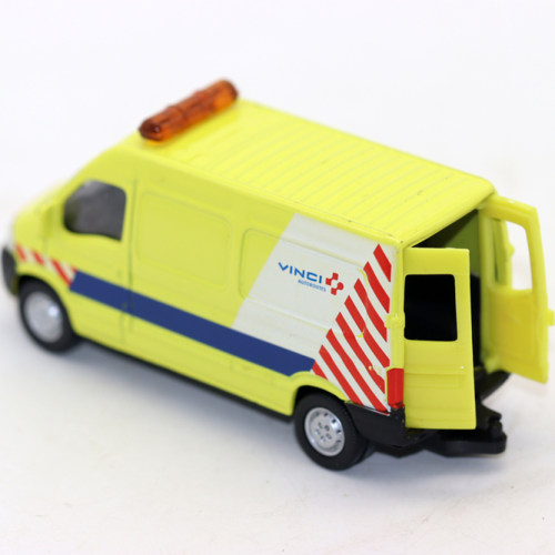 1/64合金车 RENAULTT 雷诺MASTER 警车救护车模型玩具摆件 - 图2