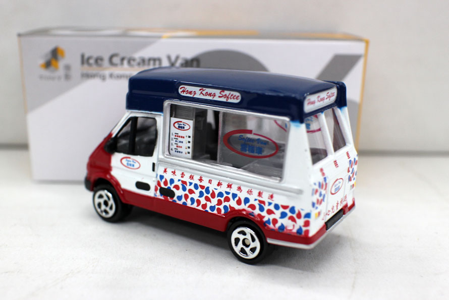 Tiny 06微影1/64合金车 ICE CREAM VAN香港富豪雪糕车冰淇淋怀旧-图0