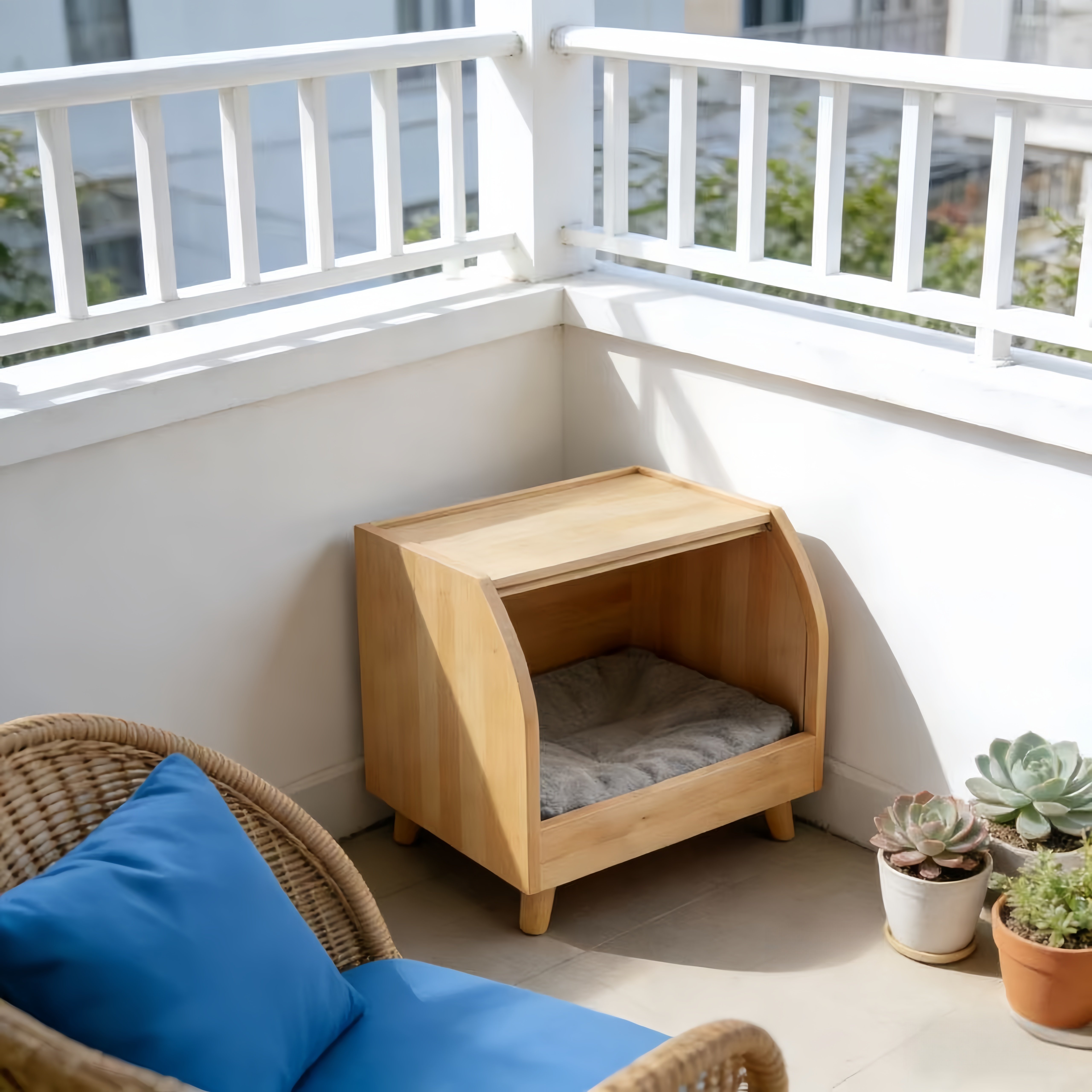 实木猫窝宠物实木屋猫咪别墅小型犬狗窝全实木床头柜四季款猫屋,淘宝优惠券,粉丝福利购,淘宝优惠卷