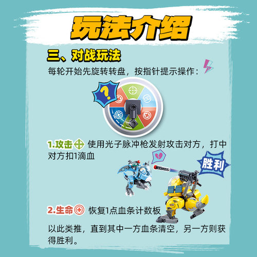 小鲁班奶龙积木潮玩手办玩具变装派对奶龙大战暴暴龙礼物正版授权 - 图3