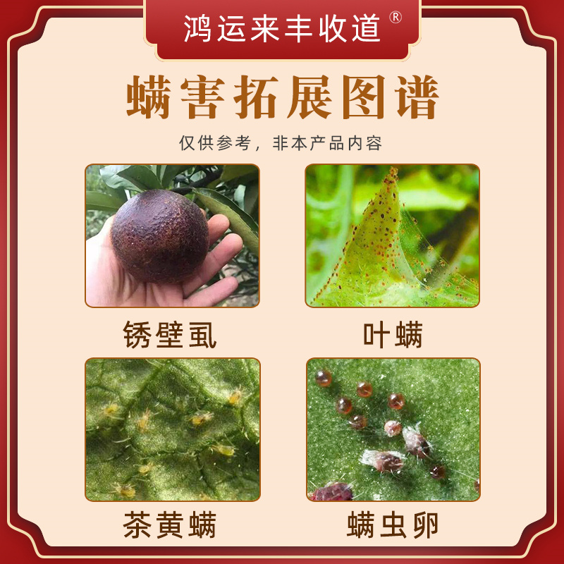 哒螨灵红蜘蛛杀虫剂蔬菜果树柑橘白蜘蛛锈壁虱二斑叶螨达螨灵农药 - 图0