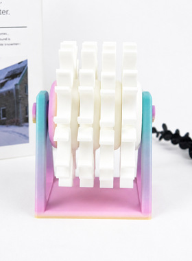 3d打印Rotating Bobbin Thread Organizer梭芯线轴收纳架 缝纫线
