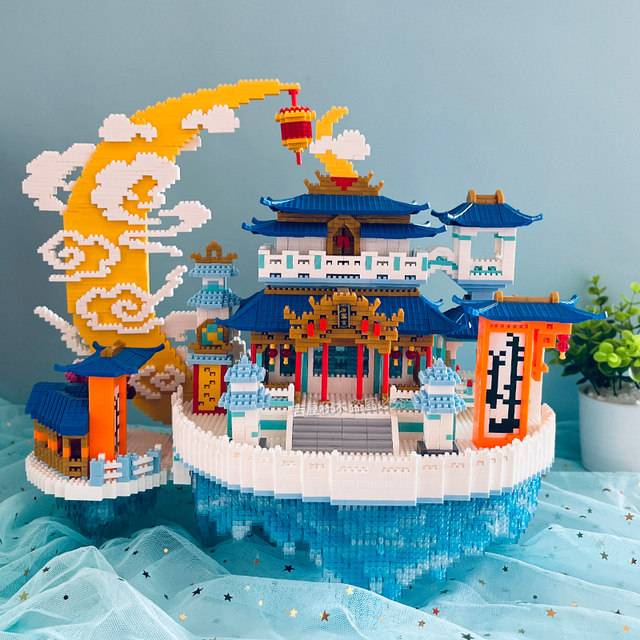 Highly difficult Guanghan Palace Potala Palace 10 building block toys