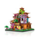 Villa flower house castle building block educational assembly toy