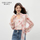 ເສື້ອຢືດ chiffon ງ່າຍດາຍ Qiushui Yiren