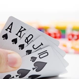 Цветная бумага, пластиковые водонепроницаемые игральные карты из ПВХ для взрослых, 13 года, можно стирать, оптовые продажи, увеличенная толщина