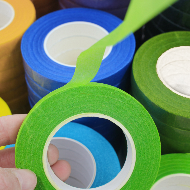 花艺胶带绿色深绿浅绿褐色胶布丝网手工花diy制作纸胶带包装材料,淘宝优惠券,粉丝福利购,淘宝优惠卷