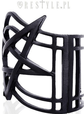 暗黑哥特PENTAGRAM倒五芒星手镯