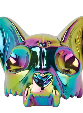 KILLSTAR暗黑哥特镭射猫骨骷髅