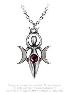 英国A牌死亡女神水晶项链