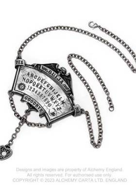 Alchemy英国A牌P937 CROWLEY'S SPIRIT BOARD暗黑哥特镜面项链