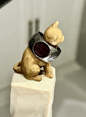 英国a牌万能的主哥特朋克戒指