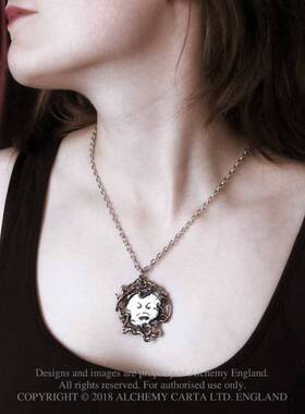 alchemy英国a牌邪恶哥特月亮项链