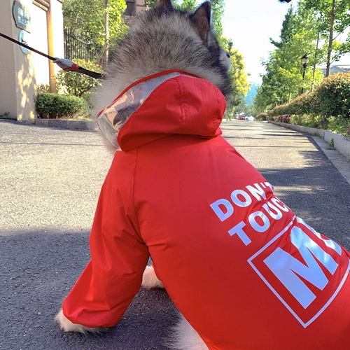 Pet Parent -Child Custom Куртка Пейнкота Водонепроницаемость нелегко придерживаться плюшевой кошки Золотые волосы Аляска