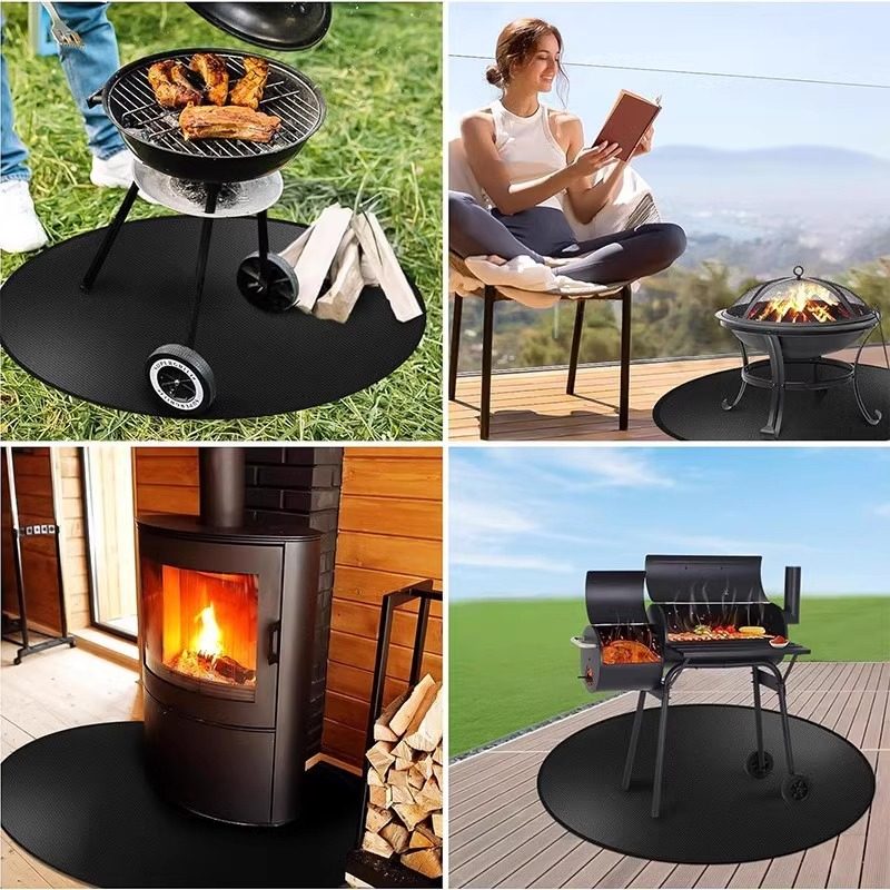 烧烤炉垫耐高温火盆烧烤防火垫户外地垫甲板露台草坪阻燃垫防火布,淘宝优惠券,粉丝福利购,淘宝优惠卷