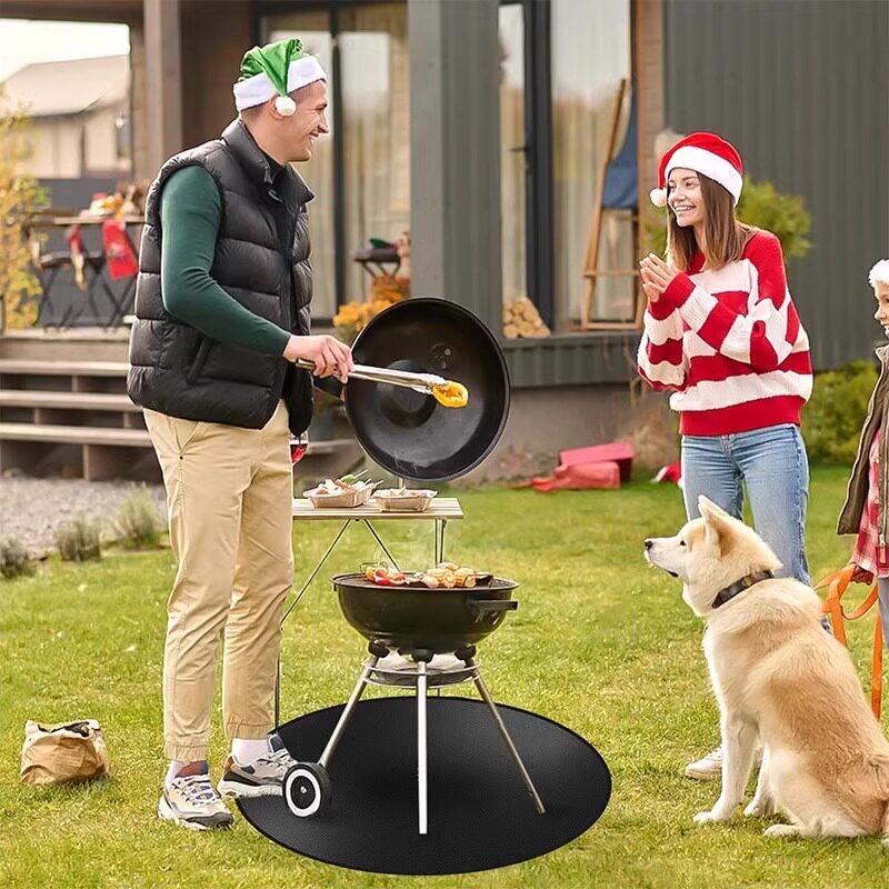 烧烤炉垫耐高温火盆烧烤防火垫户外地垫甲板露台草坪阻燃垫防火布,淘宝优惠券,粉丝福利购,淘宝优惠卷