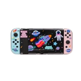 Switch защитная оболочка Nintendo NS Срок службы с отколенной батареей Прозрачная тема Прозрачная ручка мягкой оболочки TPU Anti -Drop