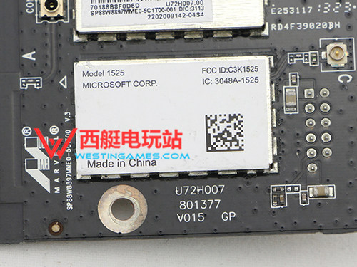 微软原装XBOX ONE无线模块网卡板蓝牙板维修手柄主机wifi信号断连 - 图1