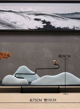 新中式高级感氛围布置摆件