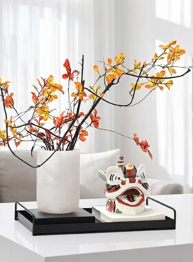 新中式茶室托盘组合摆件