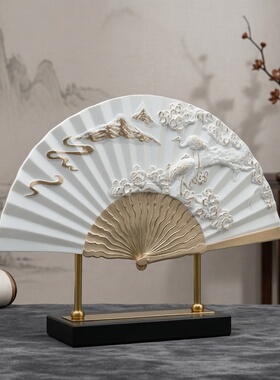 现代新中式中国风古典白色装饰品