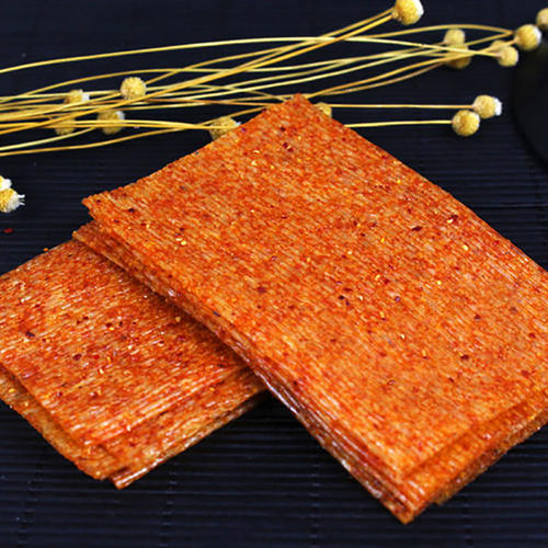 伙计码头素唐僧肉8090后儿时怀旧休闲零食小吃小袋辣片19gx20袋 - 图0