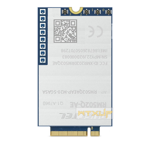 移远RM502Q-AE 5G全网通模组 5G Sub-6GHz 工业级模块 支持GNSS - 图3