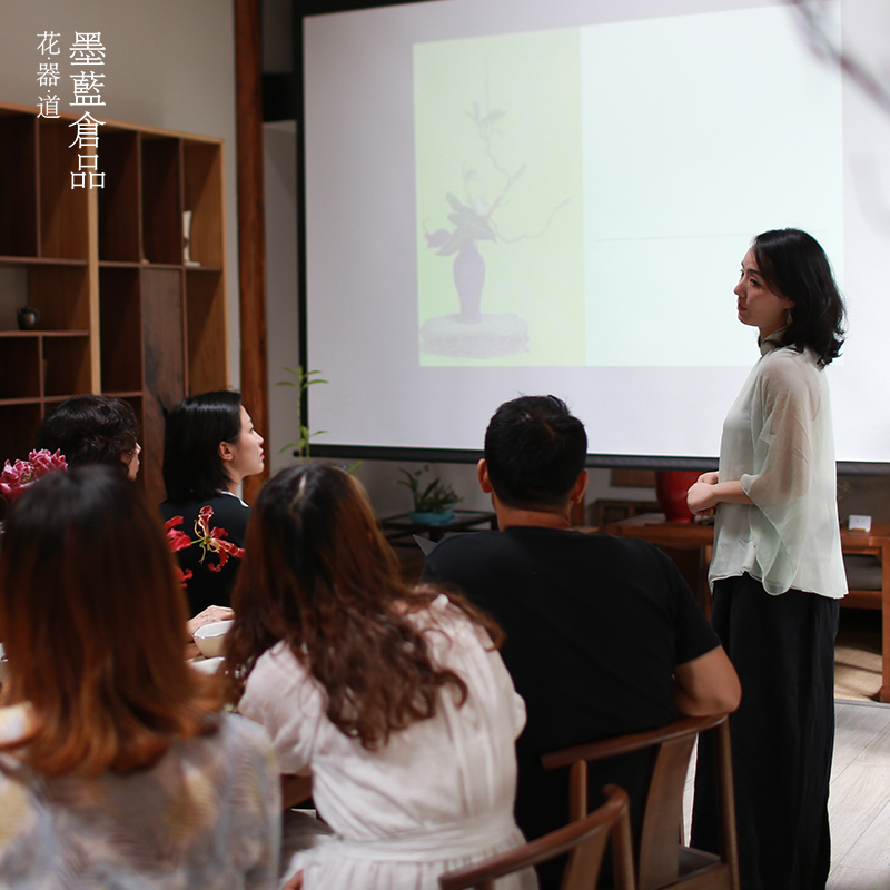 日本小原流花道插花花艺教学课程 花意匠瓶花盛花花舞文人调家元 - 图1