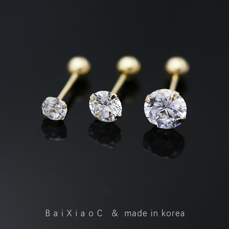 »Æ½ðÅ¡ÂÝË¿¶ú¶¤ k ˫ͷԲÇò ÉÁÉÁСµ¥×êÈð×ê ½ð¶ú»· 14k º«¹ú½ø¿Ú´¿ »Æ½ðÅ¡ÂÝË¿¶ú¶¤ k ˫ͷԲÇò ÉÁÉÁСµ¥×êÈð×ê ½ð¶ú»· 14k º«¹ú½ø¿Ú´¿