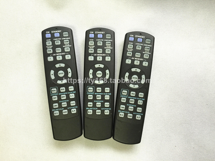 原装三菱投影机遥控器GX-325 328 HC6800 HC3800 GX-8000 HC3700 - 图0