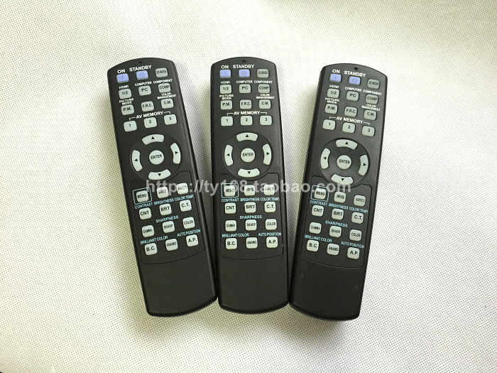 原装三菱投影机遥控器GX-325 328 HC6800 HC3800 GX-8000 HC3700 - 图1
