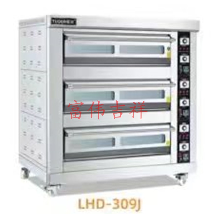 驼尔TUOER经典型三层九盘电烤箱LHD-309J 商用多功能烤炉 层炉 - 图0