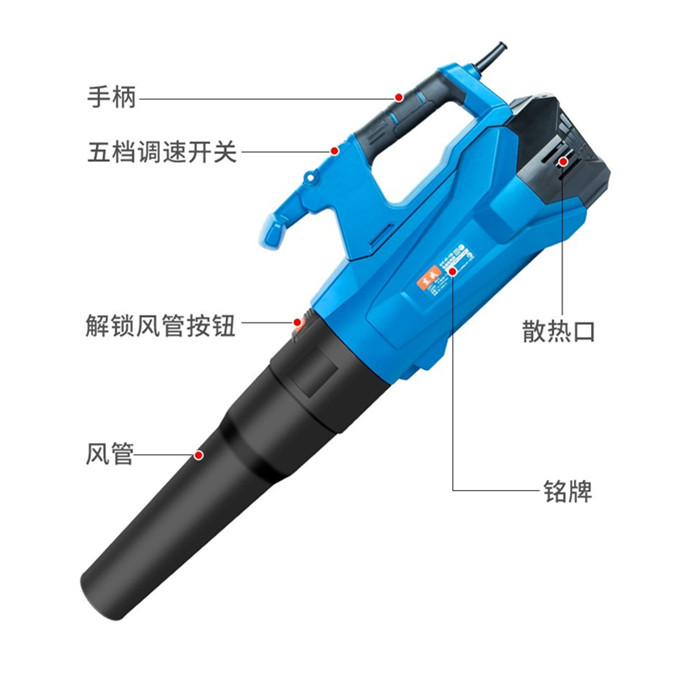 东成吹风机大功率工业用鼓风小型强力220v除尘吹灰吸尘器电动工具