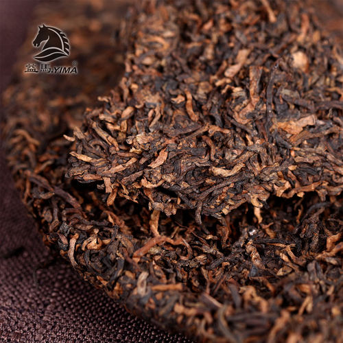 益马普洱茶 云南普洱熟茶 七子饼古树宫廷金芽普洱熟茶 357克 - 图2