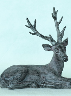 树脂新中式客厅办公室雕塑礼品