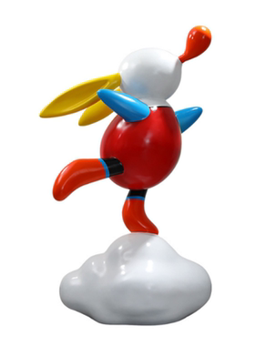 落地乔迁开业庆典兔子雕塑摆件样板房售楼处玄关轻奢家居软装饰品