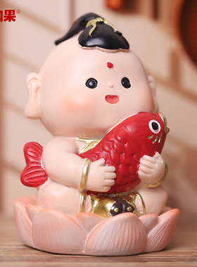 善财童子小摆件聚财纳福