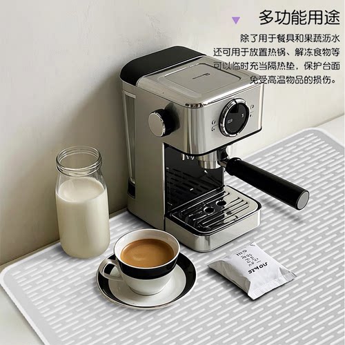 大号硅胶炉灶垫易清洗隔热水槽垫厨房沥水垫防油防污餐垫炉顶盖垫 - 图2