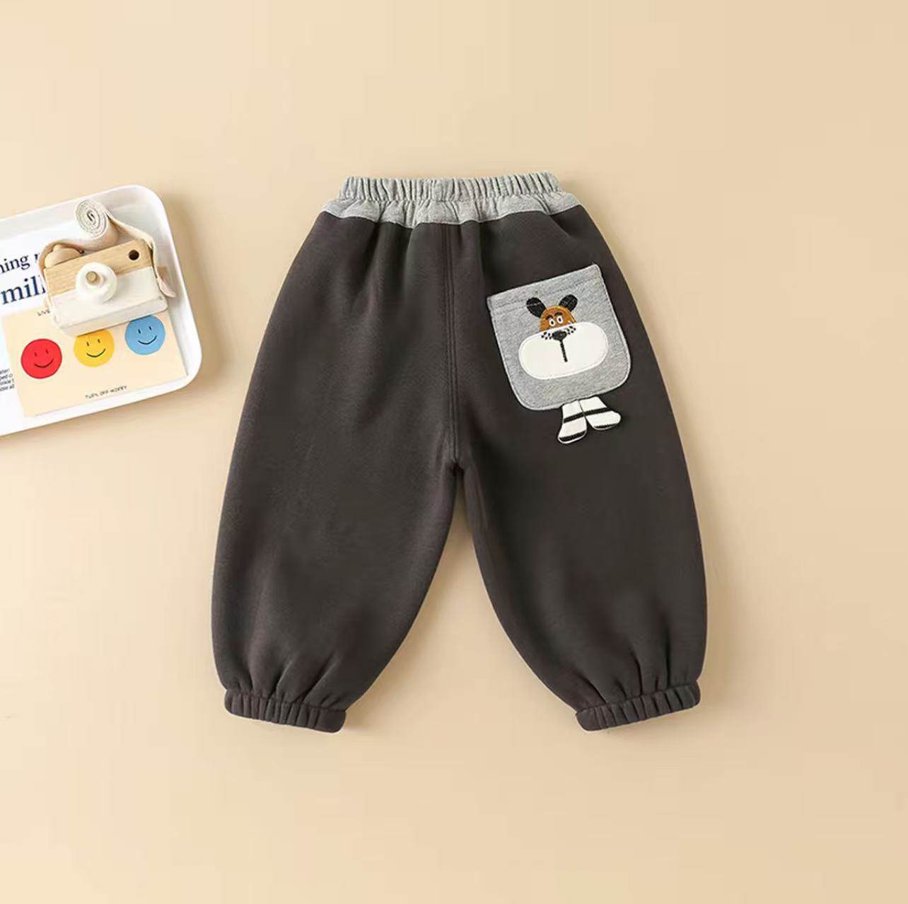 男童加绒裤子秋冬款外穿儿童运动休闲裤一体绒卫裤宝宝加厚冬装潮,淘宝优惠券,粉丝福利购,淘宝优惠卷