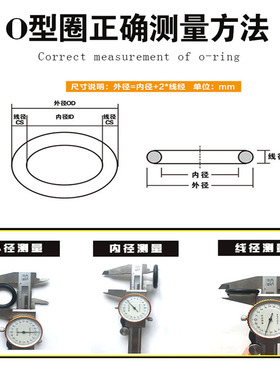 212223242526272829302.5丁晴橡胶型圈线径外径密封圈o**********