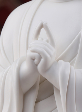 戴玉堂林彬彬陶瓷摆件《大日如来》本师释迦牟尼佛工艺品佛像客厅