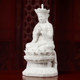 Dai Yutang Ceramic Ornaments Great Sun Tathagata Vairocana Buddha Huayan Three Saints Statue Manjushri Samantabhadra Buddha Statue