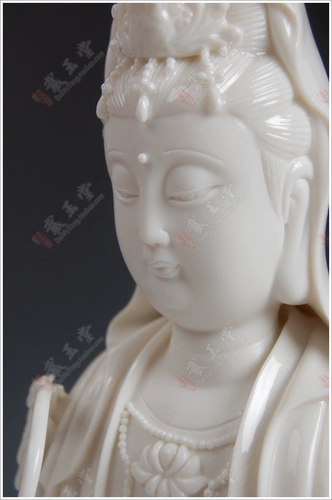 [СКИДНАЯ ДНЯ Благодарения] Статуя Дай Ютанг Керамика Гуаньян Будда Статуя дома поклоняется домашним украшениям Гуаньин Бодхисаттва